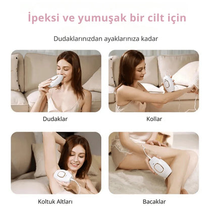 Lunavern™ Pro IPL Lazer Epilasyon Cihazı