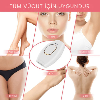 Lunavern™ Pro IPL Lazer Epilasyon Cihazı